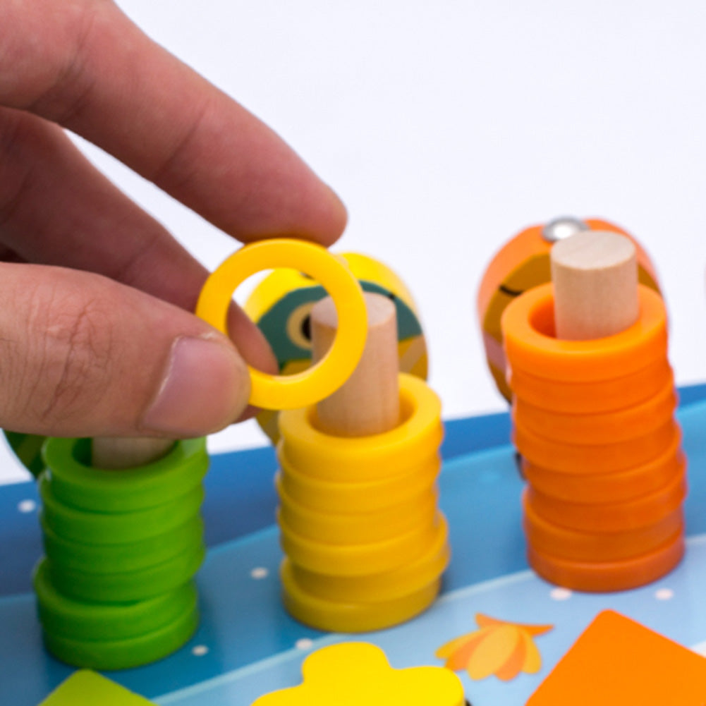 Montessori Houten Speelbord - Educatief Speelgoed voor Peuters
