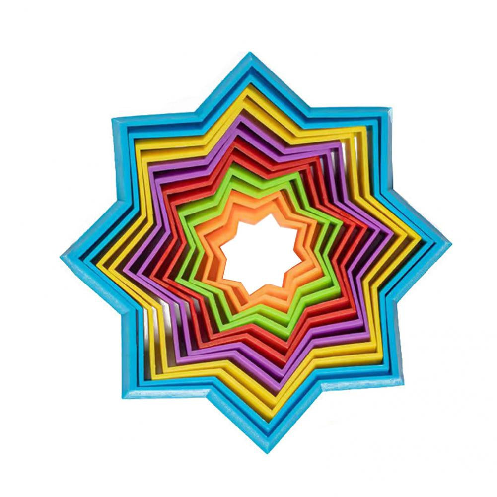 Illusie Ster Fidget Toy - Magische Pop-it Ster - Stressverlichtend Speelgoed