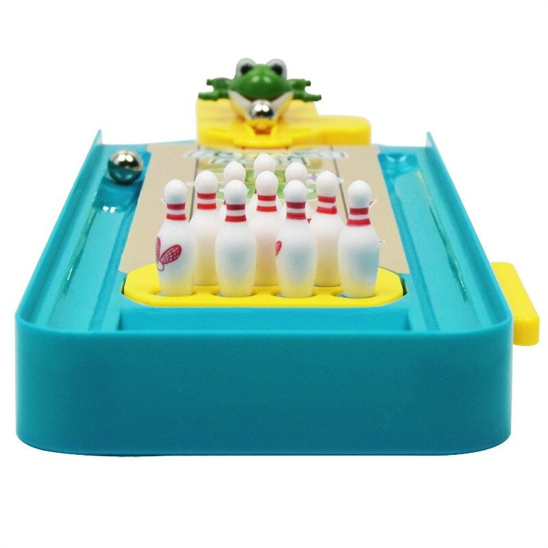 Kikker Bowling - Stimuleer de Motoriek - Mini Bowlingbaan voor Kinderen