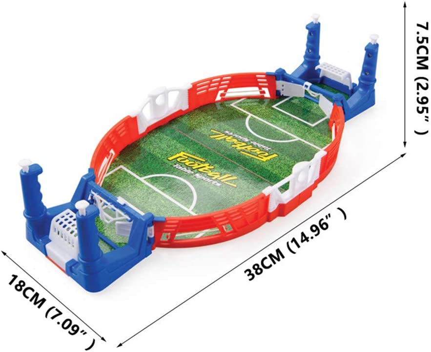 Mini Tafelvoetbalspel | Daag Je Vrienden Uit Voor Een Spelletje | Compact & Leuk Voor Thuis
