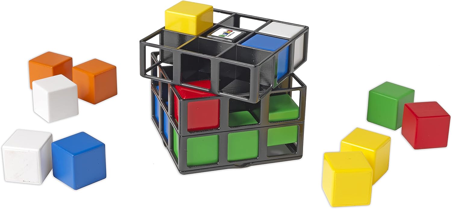 Rubik's Tic Tac Toe - Kleurrijke Denkuitdaging - Rubik's Cage Spel