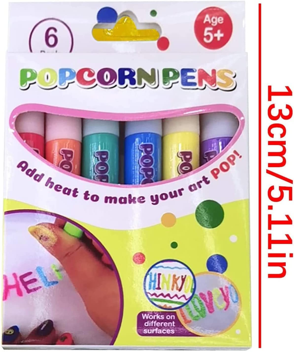 Magische Bubbelpen - Creëer Speelse 3D-Kunst - Popcorn Pen