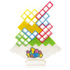 Balans Puzzel Toren - Bouw en Balans Spel - Creatieve Tetris Toren