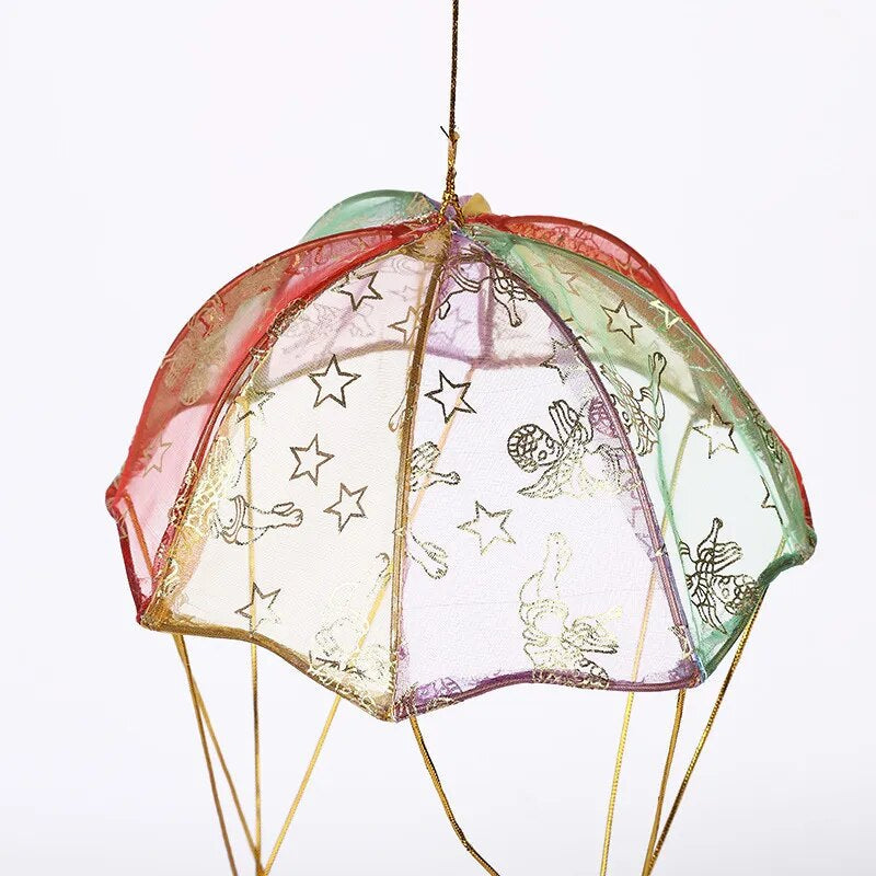 Vliegende Kerstman - Breng de Magie naar Je Huis - Parachute Kerstdecoratie