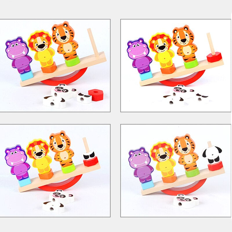 Dierenbalans - Uitdagend Balansspel voor Kleine Handjes