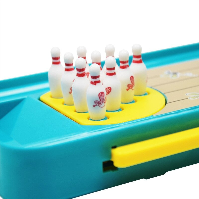 Kikker Bowling - Stimuleer de Motoriek - Mini Bowlingbaan voor Kinderen