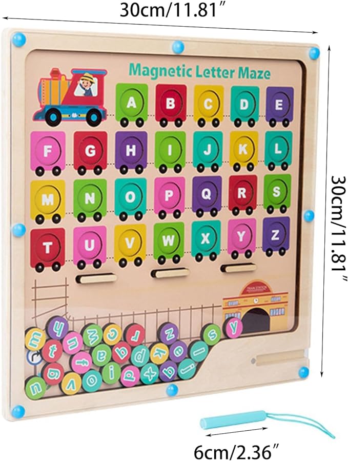 Magnetisch Doolhof Avontuur - Puzzelspel voor Magisch Leren