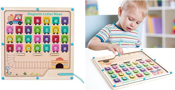 Magnetisch Doolhof Avontuur - Puzzelspel voor Magisch Leren