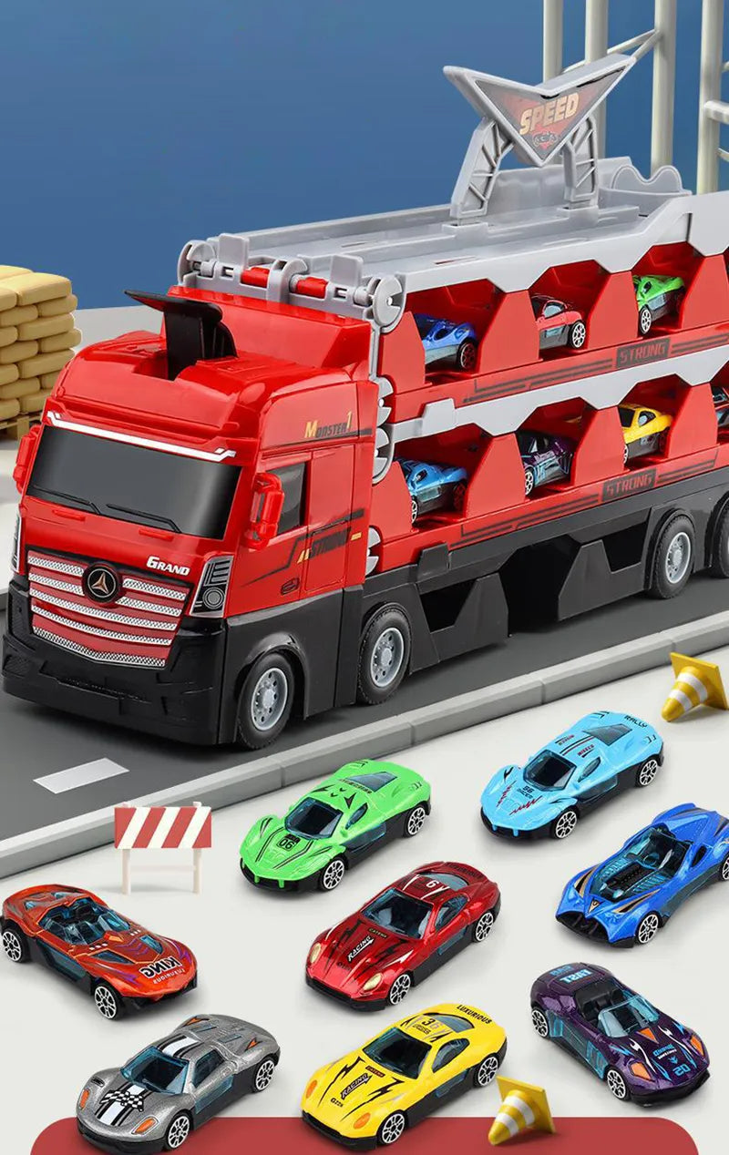 Autotransporter Truck - Speelplezier voor Onderweg - Speelgoedtruck