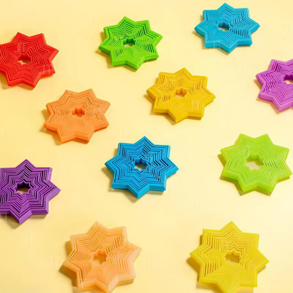 Illusie Ster Fidget Toy - Magische Pop-it Ster - Stressverlichtend Speelgoed