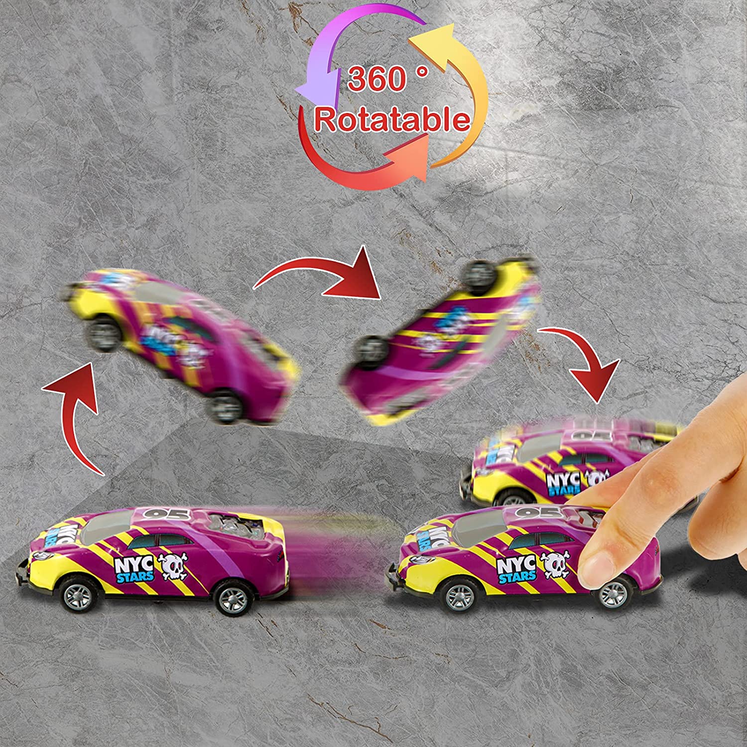 Supersnelle Stuntauto's - Eindeloos Vermaak - Speelgoedauto