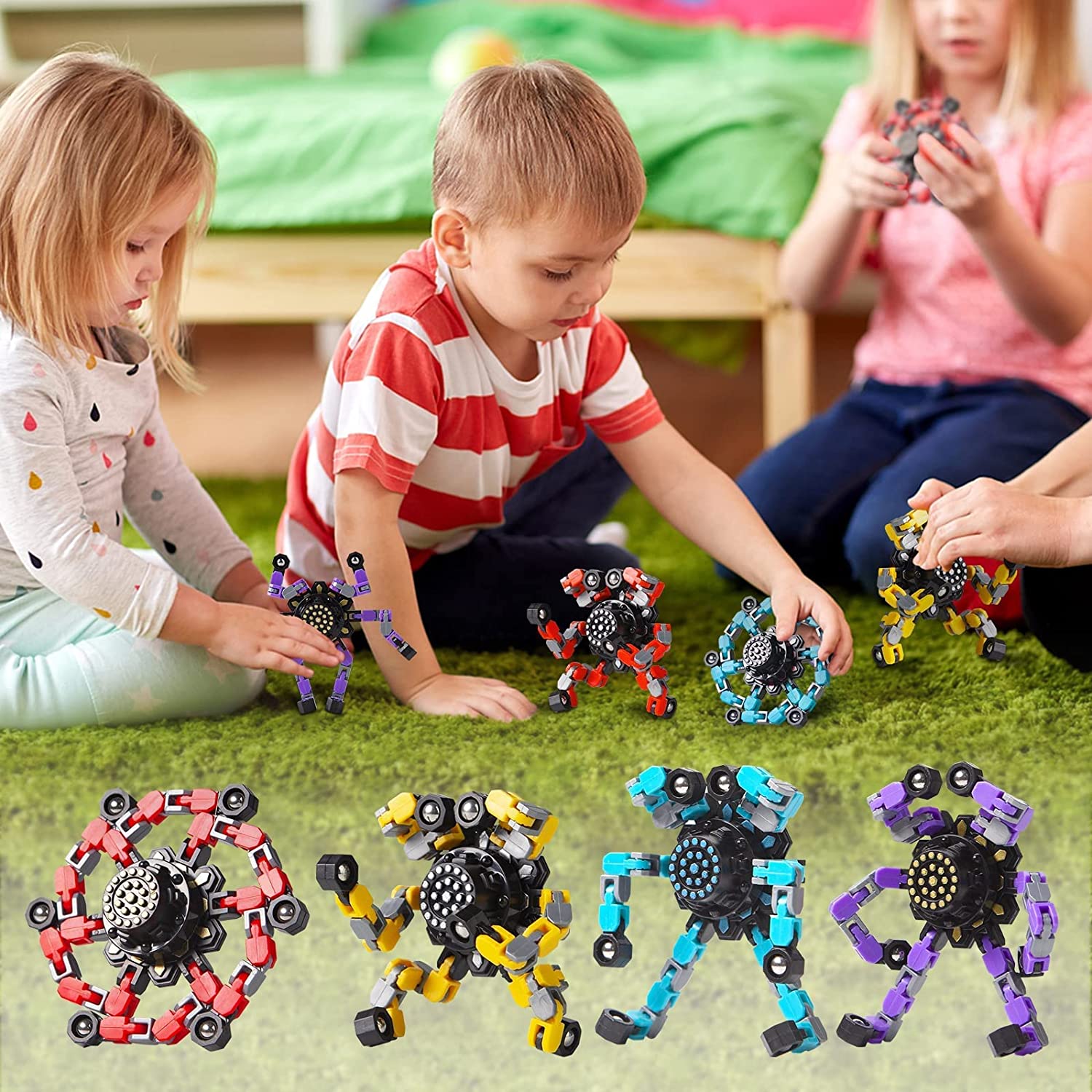 Unieke Transformer Fidget Spinner - Een Fidget Spinner als geen ander - Fidgetspeelgoed