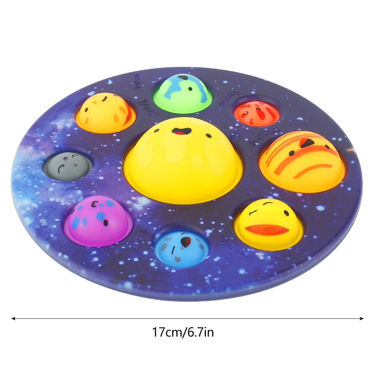 Sterrenstelsel Pop-It Speelbal – Ontdek Planeten met Dit Leuke Fidget Speelgoed