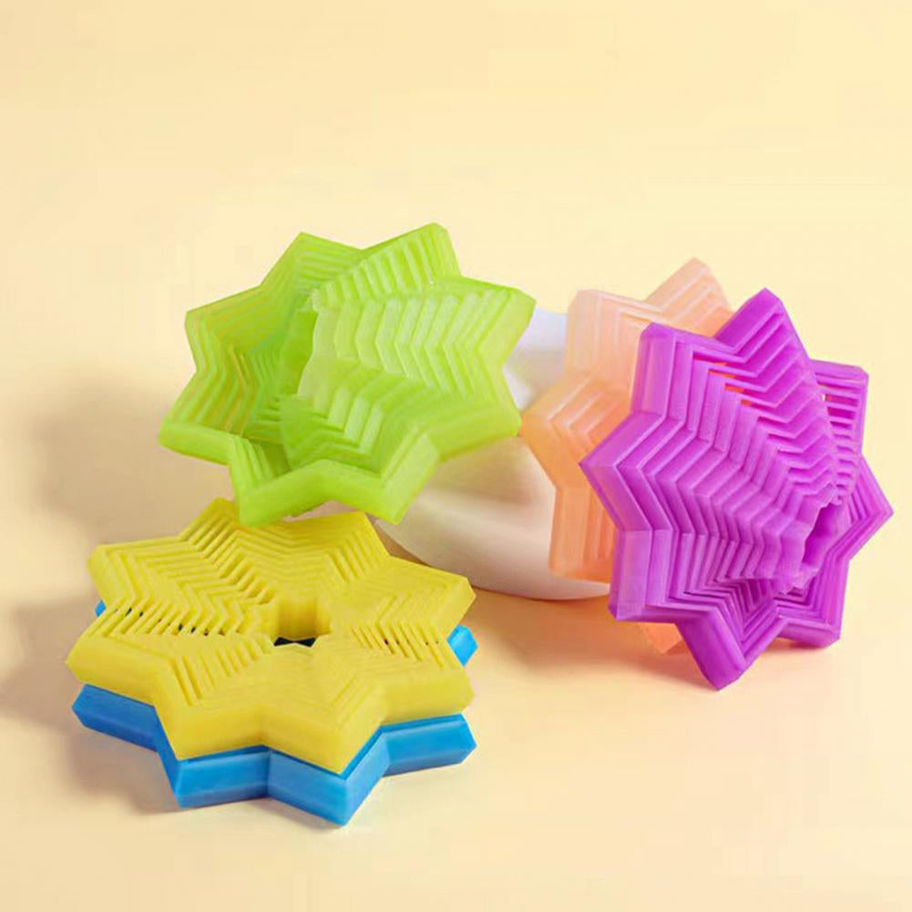 Illusie Ster Fidget Toy - Magische Pop-it Ster - Stressverlichtend Speelgoed