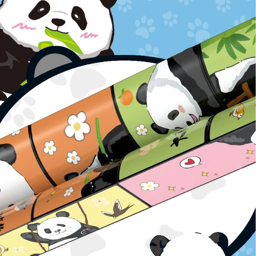 Panda Puzzelkubus - Educatief Speelplezier voor Kinderen
