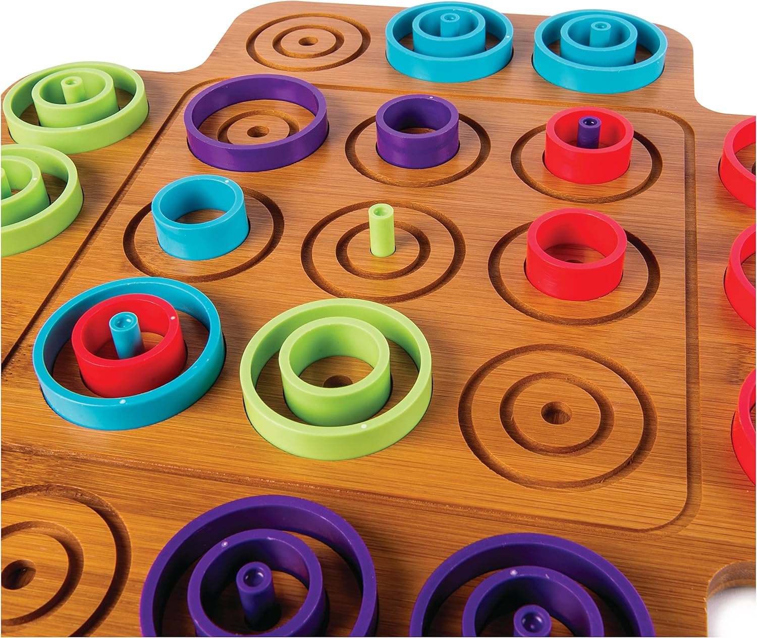 Slimme Spelers - Houten Tic-Tac-Toe Puzzel voor Kinderen