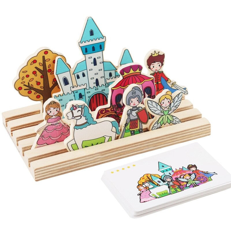 Woods™ - Zoek de juiste combinaties! - 3D Puzzel