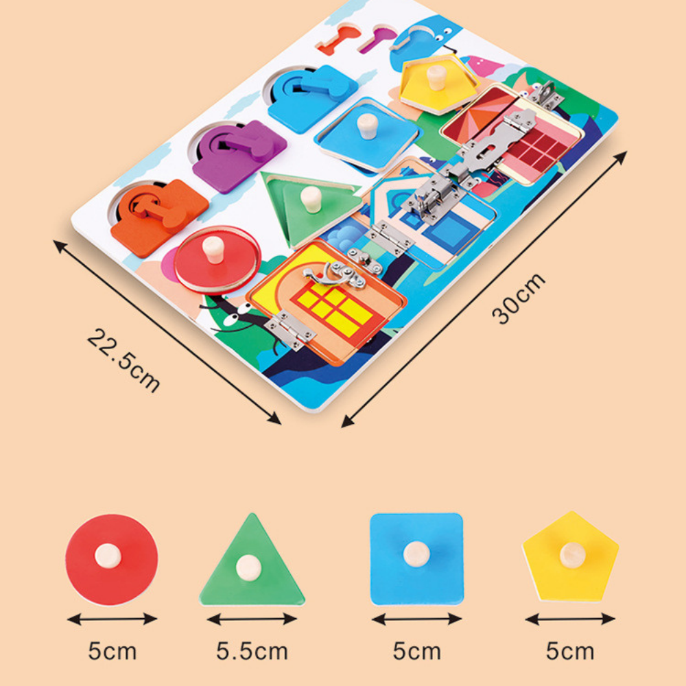 Interactief Zintuigen Speelbord - Stimulatie en Ontwikkeling voor Kleintjes