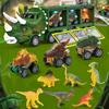 Dino Transporter - Breng de Dino's naar hun Bestemming - Dinosaurus Vrachtwagen