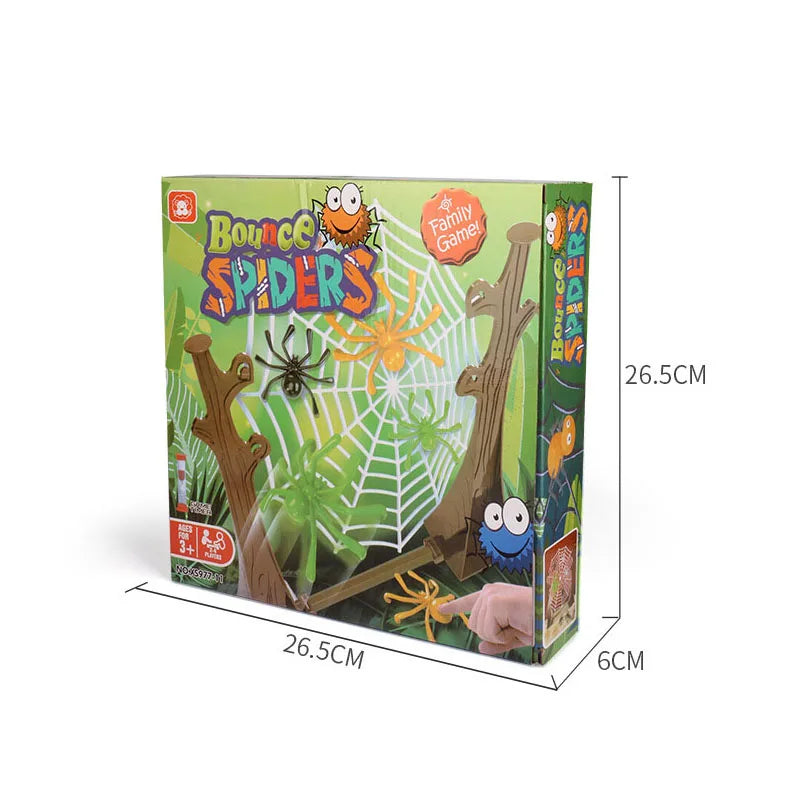 SpiderJump - Spannend Spinnenweb Avontuur - Bordspel