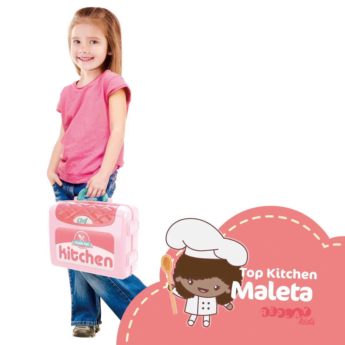 Keuken Koffer - Culinaire Pret voor Kinderen - Speelgoedkeuken