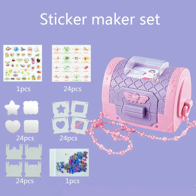Prinsessen Stickermaker - Creatief Knutselplezier - DIY Stickerset voor Kinderen