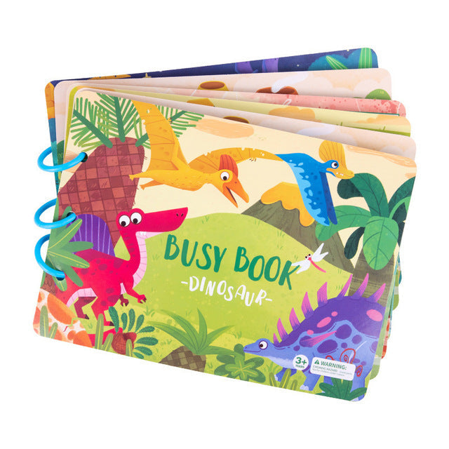 Interactief Activiteitenboek – Educatief Speelboek voor Kinderen Rustgevend Leerboek voor Zelfstandig Spelen