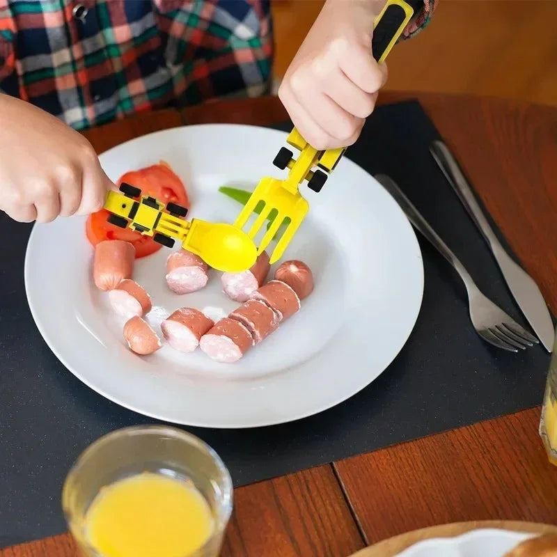 Bouwplaats Bestekset - Geen Gedoe Meer aan Tafel - Creatieve Eetervaring