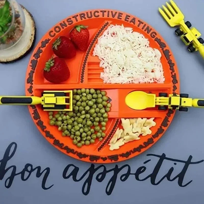 Bouwplaats Bestekset - Geen Gedoe Meer aan Tafel - Creatieve Eetervaring