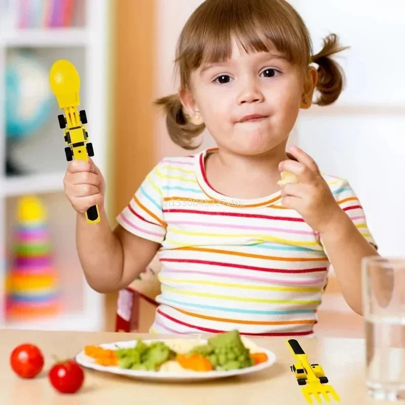 Bouwplaats Bestekset - Geen Gedoe Meer aan Tafel - Creatieve Eetervaring