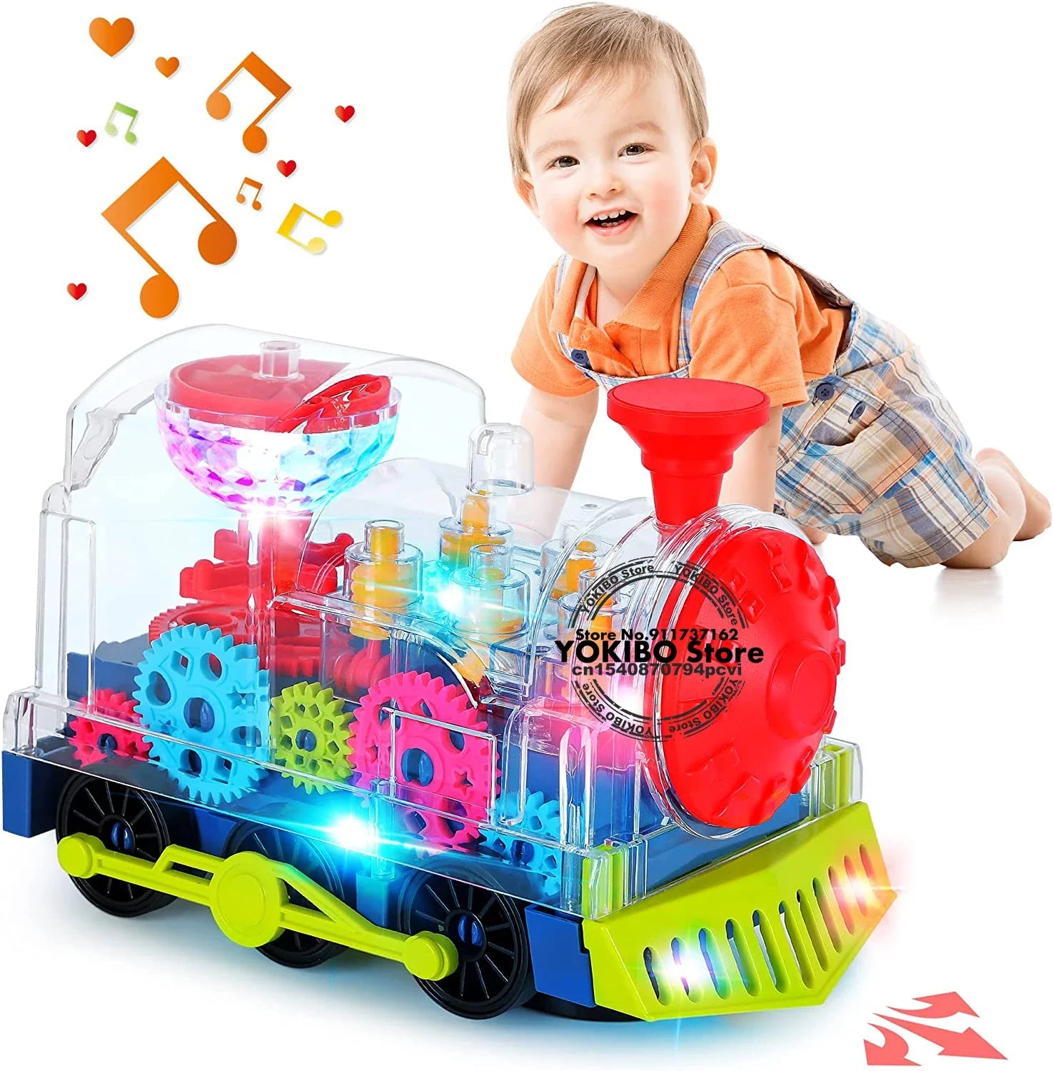 Educatieve Lichtshow Trein - Speelplezier met Licht en Muziek