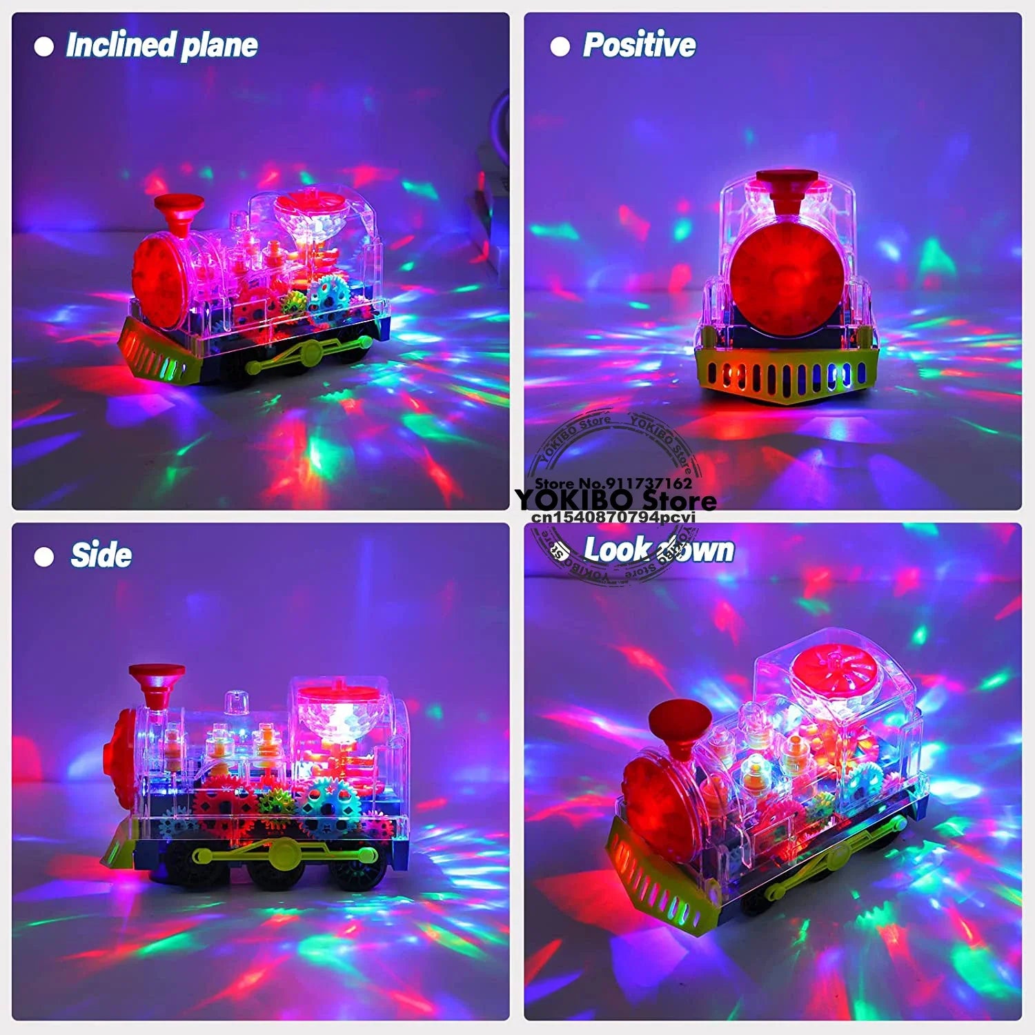 Educatieve Lichtshow Trein - Speelplezier met Licht en Muziek