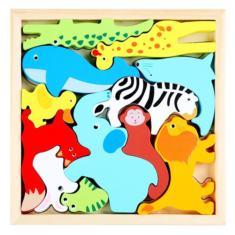 Who Fits Where? Shapes Puzzle - Educational Fun