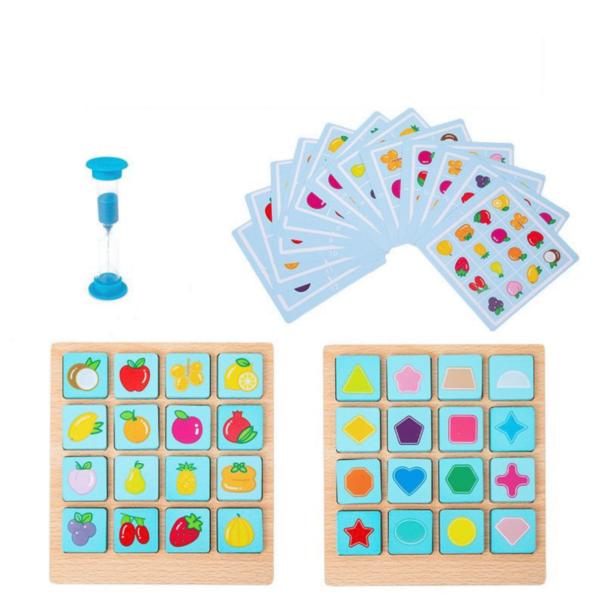 Memory Kaartspel - Braintrainer voor Kleintjes - Puzzelspel voor Geheugen & Cognitie