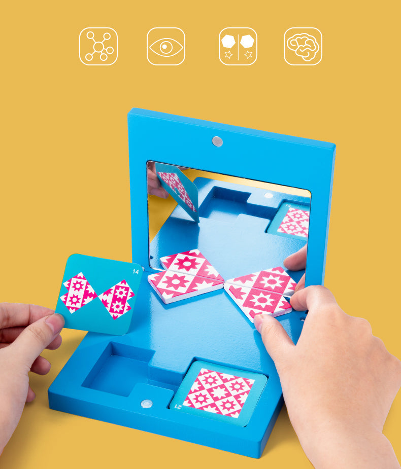 Spiegel Puzzelspel - Ontwikkel Creatief Denken