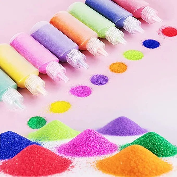 DIY Zandschilderij Set - Creatief met Zand - Zandkunst voor Kinderen