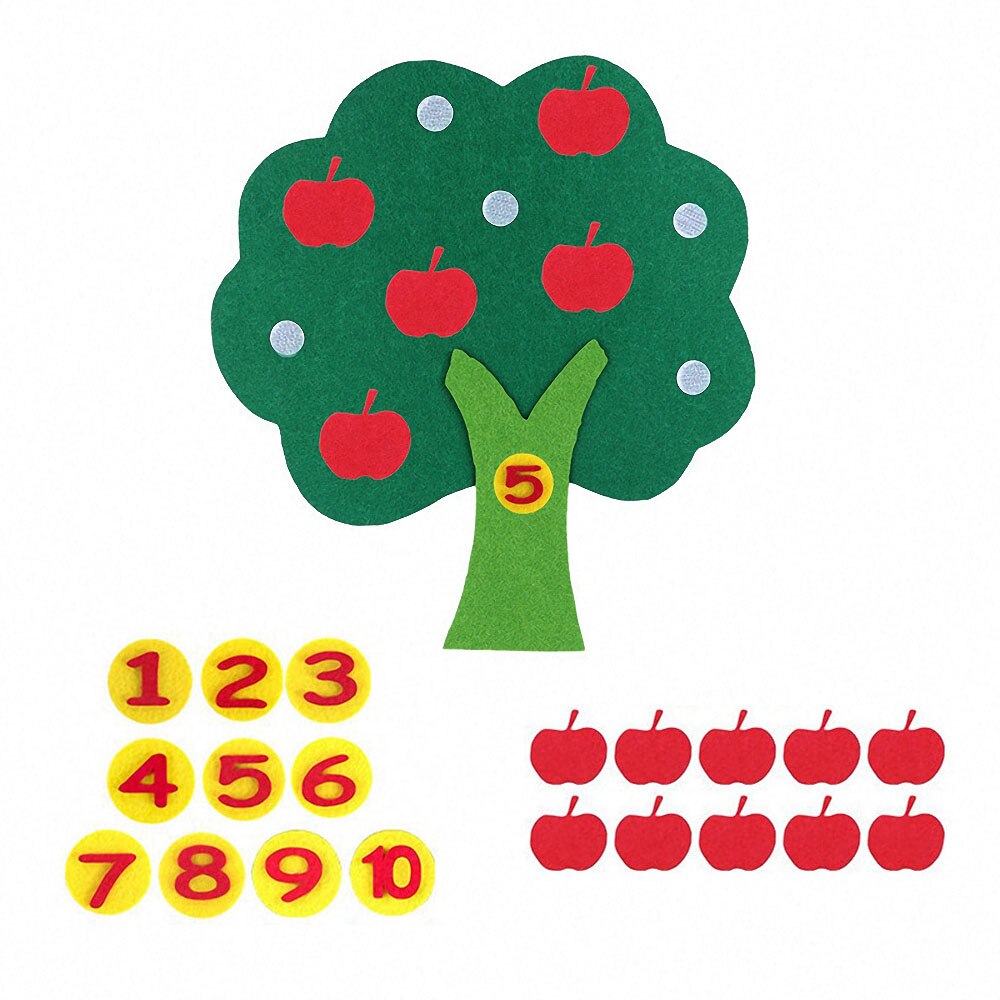 Vilten Rekenboom - Spelenderwijs Leren met de Fruitige Getallenjacht