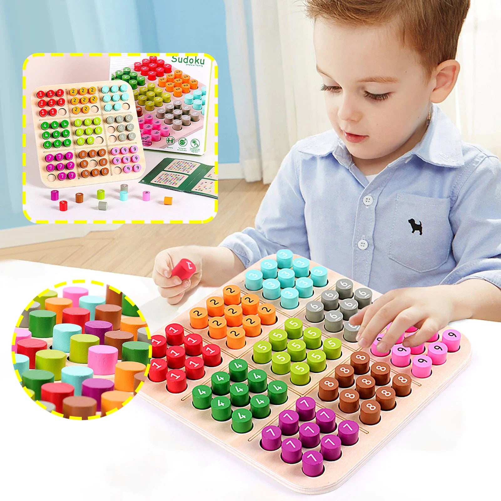 Houten 3D Sudoku - Eindeloos Speelplezier en Breintraining