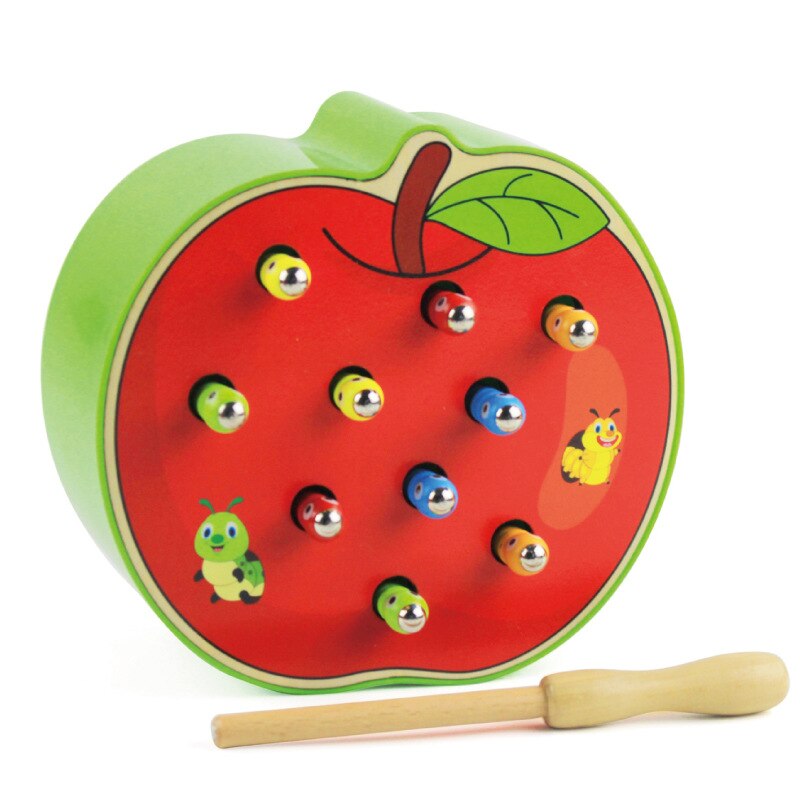 Interactief Magnetisch Wormenspel voor Kinderen - Educatief Speelgoed
