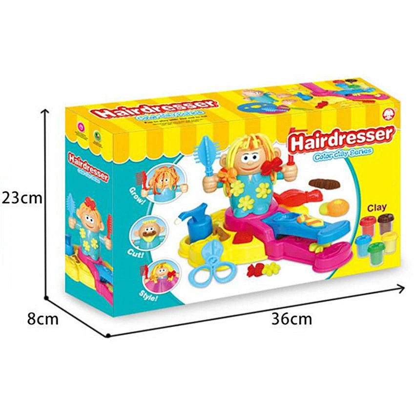 Klei Kapper Set - Haarsalon Avontuur - Creatieve Kapper Kleiset