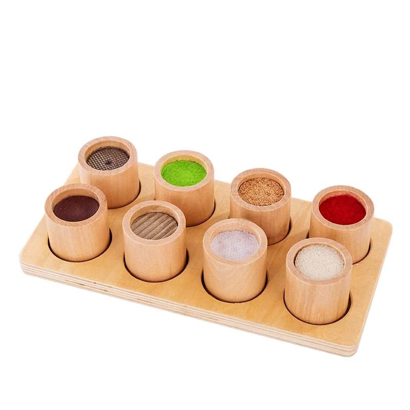 Houten Montessori Sensory Speelgoed - Educatief Tactiel Speelgoed voor Peuters