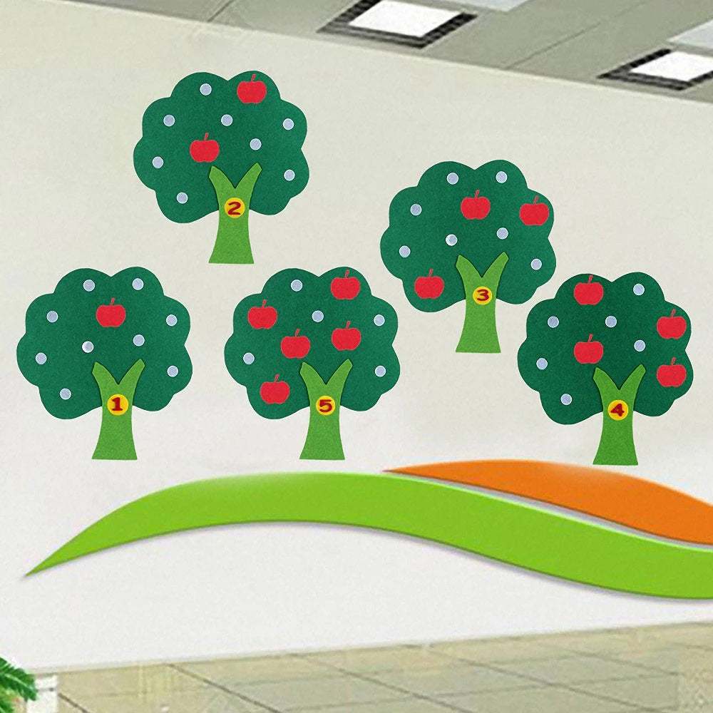 Vilten Rekenboom - Spelenderwijs Leren met de Fruitige Getallenjacht