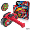 Avontuurlijke Motor Spinner - Speelgoedmotor met Draaiwielen