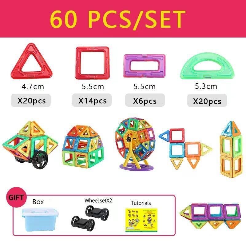 Magnetische Bouwstenen - Ontwikkel Creativiteit met Magnetische Tegels
