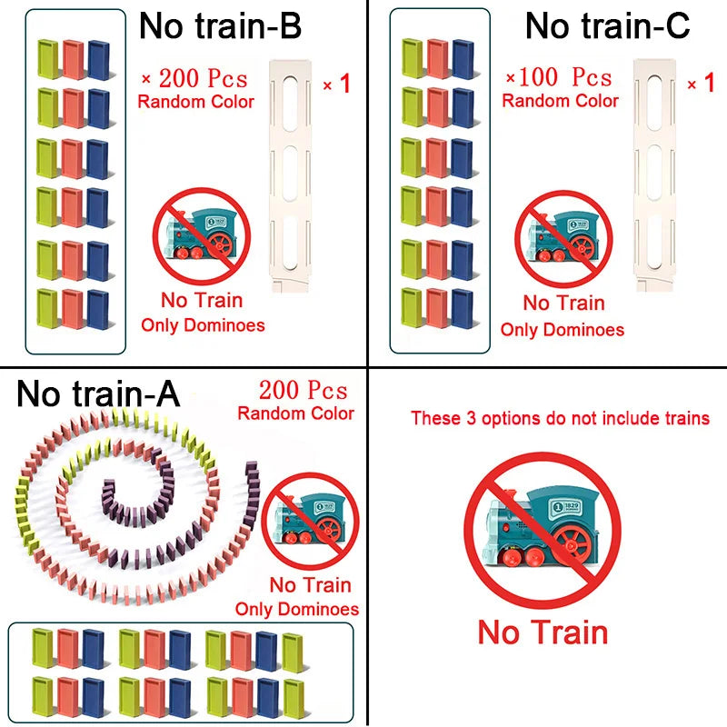 Magische Domino Trein – Speel en Leer met Kleurrijke Domino’s