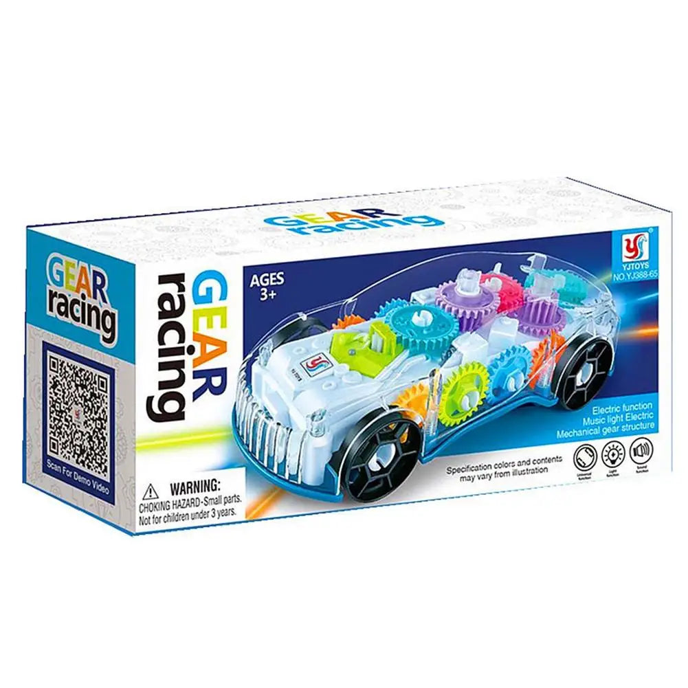 Lichtgevende Snelheidsduivel - Raceauto met LED Verlichting