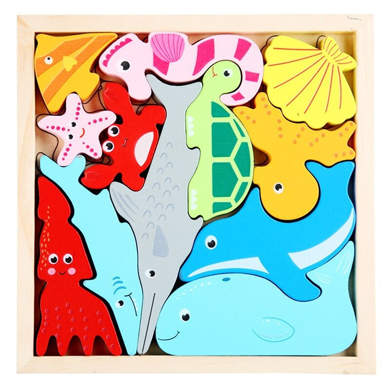 Who Fits Where? Shapes Puzzle - Educational Fun