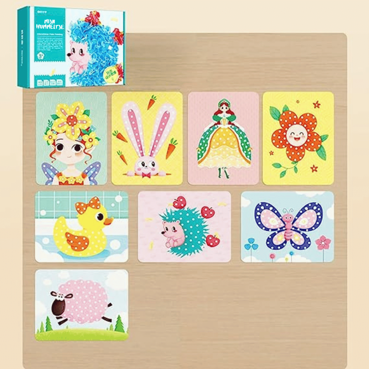 Poke Art Creatieve Kunstset – Ontdek de Kunstenaar in Je met DIY Kunstset