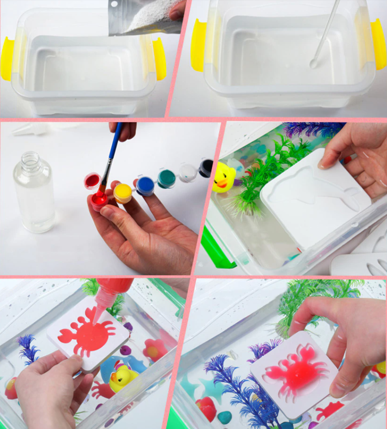 WaterCreatie Set - Maak prachtige dieren en vormen - DIY knutselset