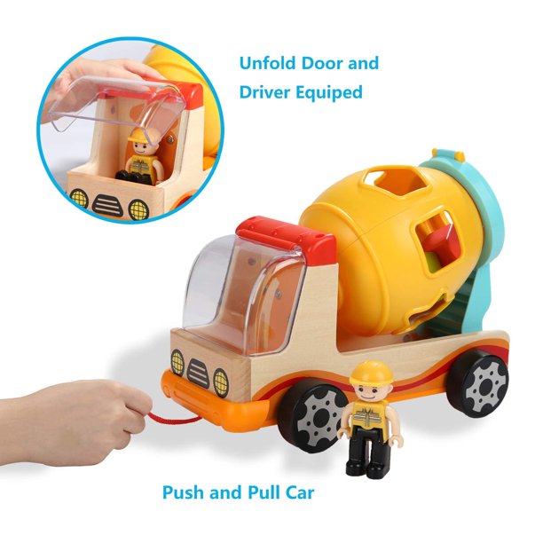 Sorteer Speelgoed Vrachtwagen - Creatieve Mix & Match Fun voor Kinderen